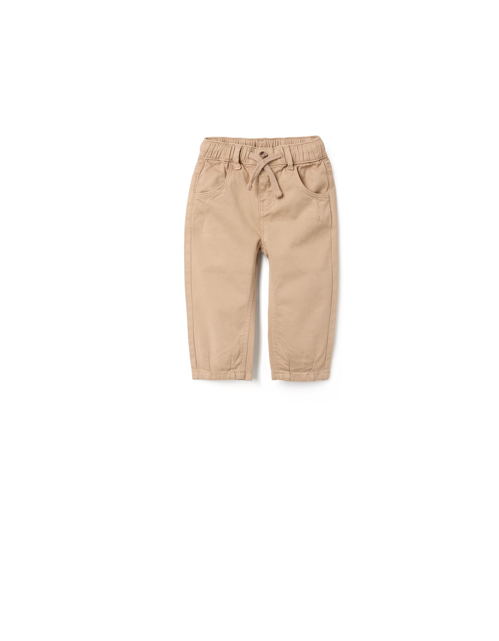 Twill Beige Trouser, Baby Boy